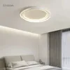 Luci a soffitto camera da letto principale luce moderna moderna minimalista ultra sottile lampada da soggio