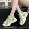 Повседневная обувь для женщин 2024 Ladies Sports Fashion Brand Brand Cneakers Ins Super Lofle Sole