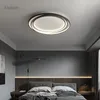 Luci a soffitto camera da letto principale luce moderna moderna minimalista ultra sottile lampada da soggio