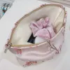 Cases Korean Flower Women's Cosmetic Bag & Case Cotton Toilet Bags Ladies Travel Cosmetics Organizer Storage Pouch Bag Female Handbag