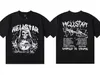 Hellstar T Shirt Designer T Shirts Gráfica TEE Ropa ropa Hipster Weled Street Graffiti Letra de letrés Impresión Vintage US Tamaño S-XL