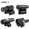 Scopes Tactical Mini Red Dot Laser victoires avec monture de rail Picatinny pour le pistolet de fusil Riflescope Hurting Accessoires de tir de chasse