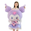 Kuromi Mymelody Pollush Doll Kawaii Migne Cartoon Anime Toy en peluche Super Soft Sleeping Grow Girthd