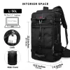 Backpacks KAKA Large Capacity Outdoor Mountaineering Laptop Backpack 50L Waterproof Oxford Cloth Men's Backpack