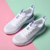 Chaussures décontractées crlaydk pour femmes courir le poids léger en maille respirant Tennis sans glissement entraîneuse baskets de marche sports pour voyager