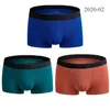 Underpants 3pcs/Lot Slungo comodo mutande da uomo comoda biancheria intima di bambù in fibra senza soluzione di continuità e slip sani traspiranti maschi maschi