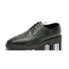 Kleding schoenen British Fashion Men schoen Zwart bruiloft Casual zakelijk leerblok Allmatch luxe sociale mannelijke