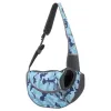 Sacs Pet Sling Puppy Dog Chat Sling Carrier Carrier Hands Libres Free With Adjudable Bandded Sangle Pouche avant Sac à bandoulière transportant