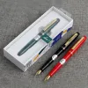 Pens Japan PilotFP78G Golden Original Iridium Fountain Penの学生練習書道ef f m nibインクカートリッジセット