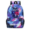 Mochilas de mochilas Skibidi Backpacks de higiene para crianças garotas de meninas escolar