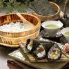 Servis uppsättningar sushi hink kinesiska ångare praktiska risblandning container träfat