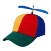 Boll Caps Propeller Helicopter Hat Söt baseball Snapback Clown Costume Cap för utomhusberättare