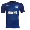 24 25 Millonarios F.C. Llinas Mens Best Quality Jersey Soccer Jerseys Castro Vasquez Quinones Giraldo Pereira Vargasホームフットボールシャツユニフォーム