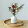 装飾的な花vase母の日の小さな花束乾燥ギフトボックスガラスボトル保存ホームテーブルの結婚式の装飾