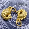 Geomancy Accessory Matte Goldアクセサリー、KOI、年次魚のブレスレット、ネックレス、DIYジュエリー、ペンダント、ピン材料