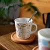 Mugs Soft And Cute Healing Coffee Cup European English Fresh Afternoon Tea Mini Super