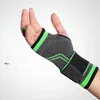 Compression Wrist Brace with Pressure Belt Sport Protection Wristband Knitting Pressurized Wrist and Palm Brace Bandage Support