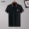 Designer Mens Luxury Polo Shirt Man Fashion T-Shirts Men de golf Casual Golf Summer Shirt Embroderie High Street Tend Top Tee Tee T-shirt Asian Size M-xxxl