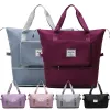 Bolsas de grande capacidade Bolsas dobráveis Bolsas de viagem Tote Carry On Bolsas de armazenamento de bagagem Duffel à prova d'água Bolsas de ombro para lominares por atacado