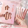 Special Brush Question Pen Cloud Grip snyggt japansk snabbtorkande Pressgel Creative Pink Series Ball