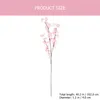 Fiori decorativi 4 PC Fiore artificiale Lifeleke Cherry Blossom PO PROP FINUNO Ornamento Fuce per vaso