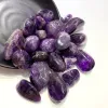 Akwaria 100G Big Natural Amethyst Stone Ametystine żwirowy Kryształ Kryształ Kwarc Surowy szlachetek Mineral Pearmen Dekoracja ogrodu akwarium