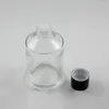 Storage Bottles 50pcs/lot Wholesale Round Glass Bottle With Inner Stopper Liquid Cosmetic Packaging Container Sale 200ml