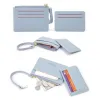 Houders GPR Mini Woman Card Holder Fashion Coin Pouch Zip Short Purse Koreaanse dames portemonnee