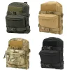 Pakt tactische hydratatie Backpack Militaire gevechtstraining Assault Molle Bag Outdoor Hunting Vest achterplaat Carrier Watertas 1pc