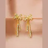 Boucles d'oreilles Stud Lefei Fashion Trendy Classic Luxury Design créatif rétro Bowknot Bowknot Brin pour femmes Silver 925 Party Charms Bijoux