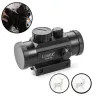 SCOPES Red Dot Hunting Optical Sight 1x40rd Optical Sight Crosshair 11mm 20mm Mounts Riflescope Aim Point Rifle Scope Collimator