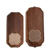 Theebladen massief hout droog en natte dienbladweekhouder bord walnoot pruimenbloesem bubble high-end huishouden eenvoud