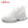 Casual schoenen ApHixta 2024 Platform Old Dad Women's Athletic Sneaker veter-up Sport Soft Sole Fashion Girl Ademend Walking Vrouw