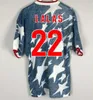 1994 USA classic Away Shirt retro soccer jerseys Wegerle Lalas Ramos Balboa 94 classic football shirts STEWART SDRG