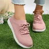 Casual Shoes Summer Blue Flying Mesh Breathable Women Lace-up Sneakers Tennis Outdoor 2024 Ladies Non-slip Fashion Walking