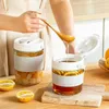 Storage Bottles Fashionable Glass Sealed Jar Household Food Organizers Practical Pickle Fruit And Vegetable Pickling Container