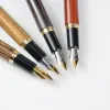 Ручки Маджон Фонтан ручка 0,6 мм M6 ручной работы натурального дерева Iridium fine fountainpen Письменные ручки школьные принадлежности канцелярские товары Новые