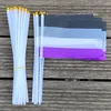 xvggdg 100pcs 14 * 21cm Indicateur de main personnalisé LGBTQIA Communauté Nonxualité asexualité Asexual Pride Flag 240417