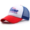 Trump Hat Party Hats Outdoor Sports Baseball Cap US Flags Make America Great Again Trump Mesh Hats