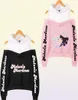 Melatinez Merch Women Felpa con cappuccio con cappuccio Harajuku Streetwear Hip Hop Long Sleeve Long Shex Off Sheece Fleece Cappuccetta Giacca 6324788