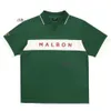 Malbon Golf T-Shirts Männer Polo T-Shirt Kausaldruckdesigner T-Shirts atmungsaktives Baumwollkurzarm US Size S-XL Würmer verrückt Golf T-Shirt 491