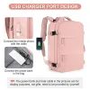 Backpacks Travel Backpack Cabin Plane Plan 40x20x30 Sactualisation de partition de partition de grande capacité sac à dos pour femmes étanche humide et sèche avec USB