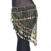 Stage Wear Belly Dance Clothing Belt Tassel Sequin Ethnic Style Personalized Waist Chain Suitable For Women's Dancing