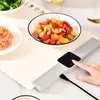 Tapetes de mesa Bandeja de aquecimento de armazenamento rolável Aquecimento elétrico portátil de silicone com 5 configurações de temperatura enrolando tapete mais quente de alimentos automáticos