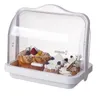 Storage Bottles Bread Container Dust-proof Box Moisture-proof Portable Easy To Clean For Muffins