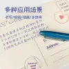 Pens 2022 Yeni Baskı Devekuşu Pantone Popüler Vinblastine Mavi Kaligrafi Çeşmesi Kalem Gradyan Mürekkep Su Geçirmez Mürekkep