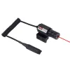 Scopes Mini Tactical Red Dot Laser Sight For Rifle Pistol Shooting Gun Gun Adjustable Ajustement 11 mm 20 mm Pouet de chasse avec batterie