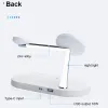 3 su 1 supporto per caricatore wireless magnetico per iPhone 12 13 14 15 Station di ricarica rapida per Apple Watch 9 8 7 6 5 AirPods 2 3 Pro