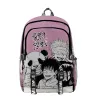 Backpacks Manga Collage Rucksack für Mädchen Jungen Reisen Rucksack Satoru Gojo Jujutsu Kaisen Itadori Megumi Anime -Rucksäcke für Teenage