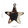 Collares colgantes collar de estrellas grandes hendidura cadena de cuerda larga regalo perfecto para niñas jóvenes